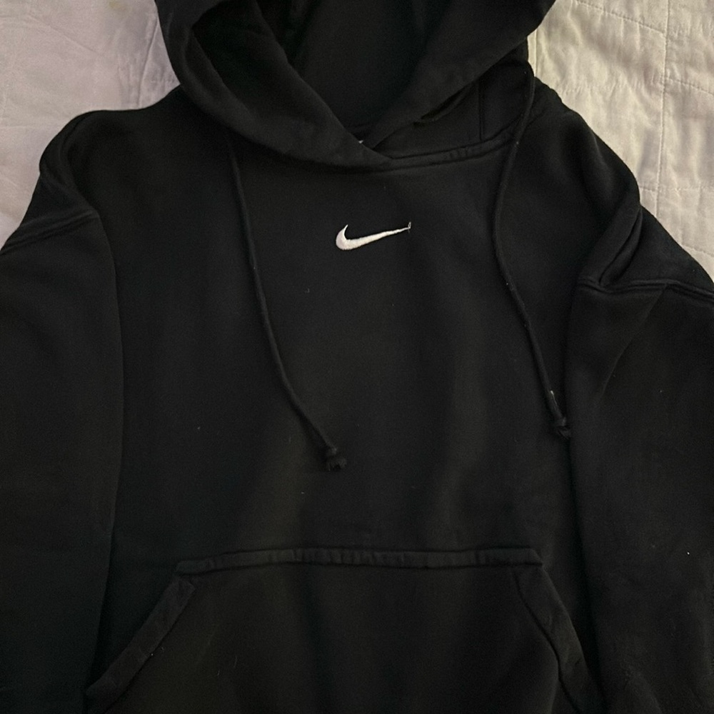 BLACK NIKE PHEONIX FLEECE HOODIE